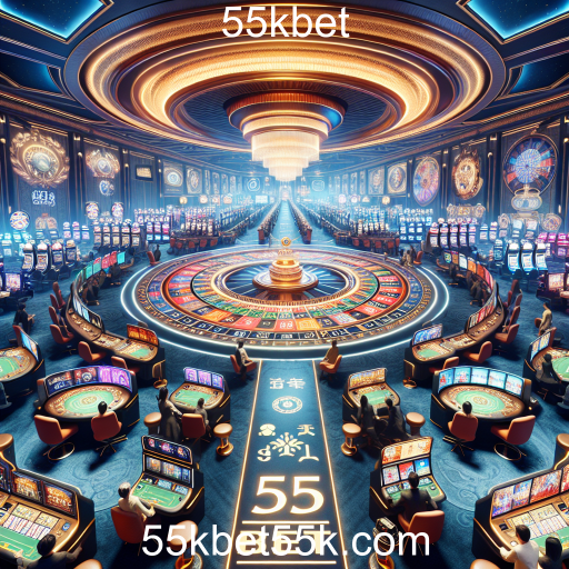 A Emoção dos Jogos de Cassino na 55kbet
